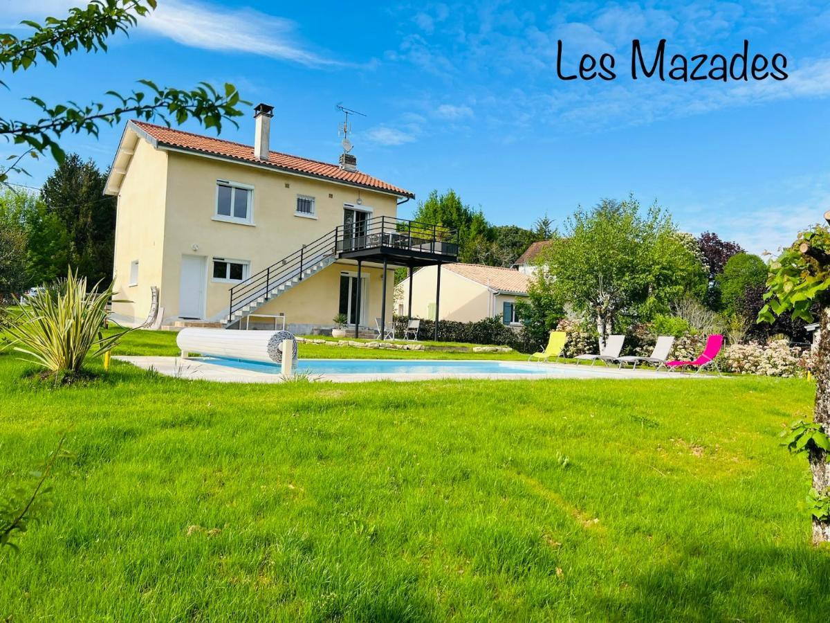 Les Mazades A 10 Min De Perigueux Avec Piscine Chauffee, Meuble De Tourisme Classe 3 Etoiles Annesse-et-Beaulieu Dış mekan fotoğraf